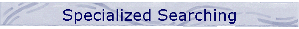 Specialized Searching